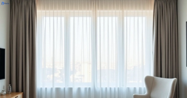 Restored vibrant drapes in hebersham-nsw QLD after Matty Curtain Cleaning